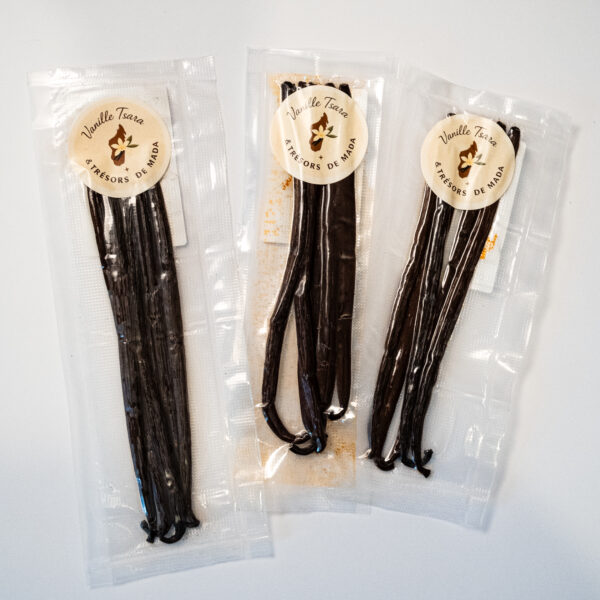 paquet de 5 gousses de vanille